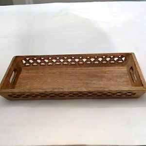 Nice wooden tray.